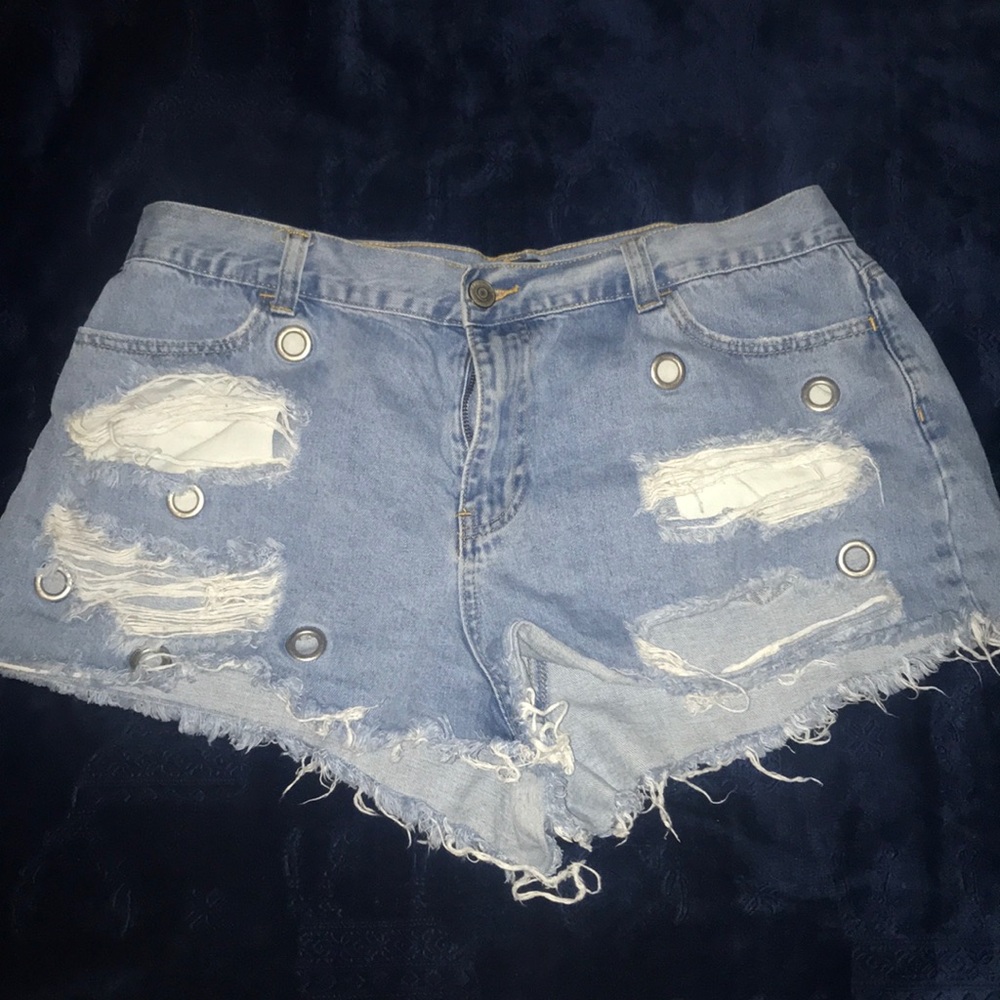 Forever 21 plus size high rise shorts